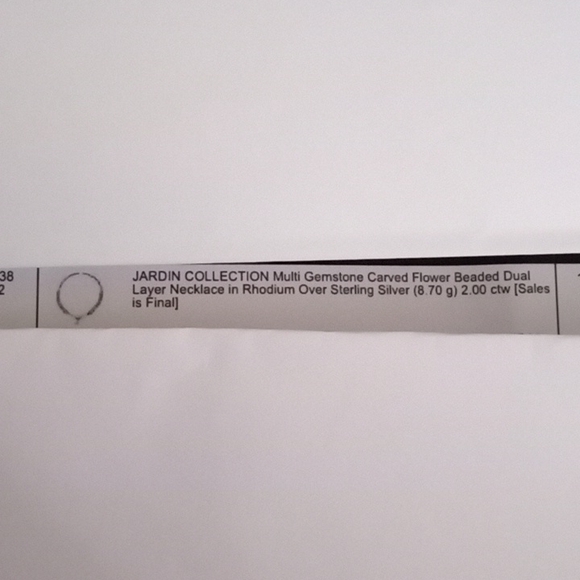 JARDIN COLLECTION PINK MOTHER OF PEARL NECKLACE - Picture 8 of 8